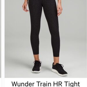 lululemon athletica Wunder Train HR Tight - Black